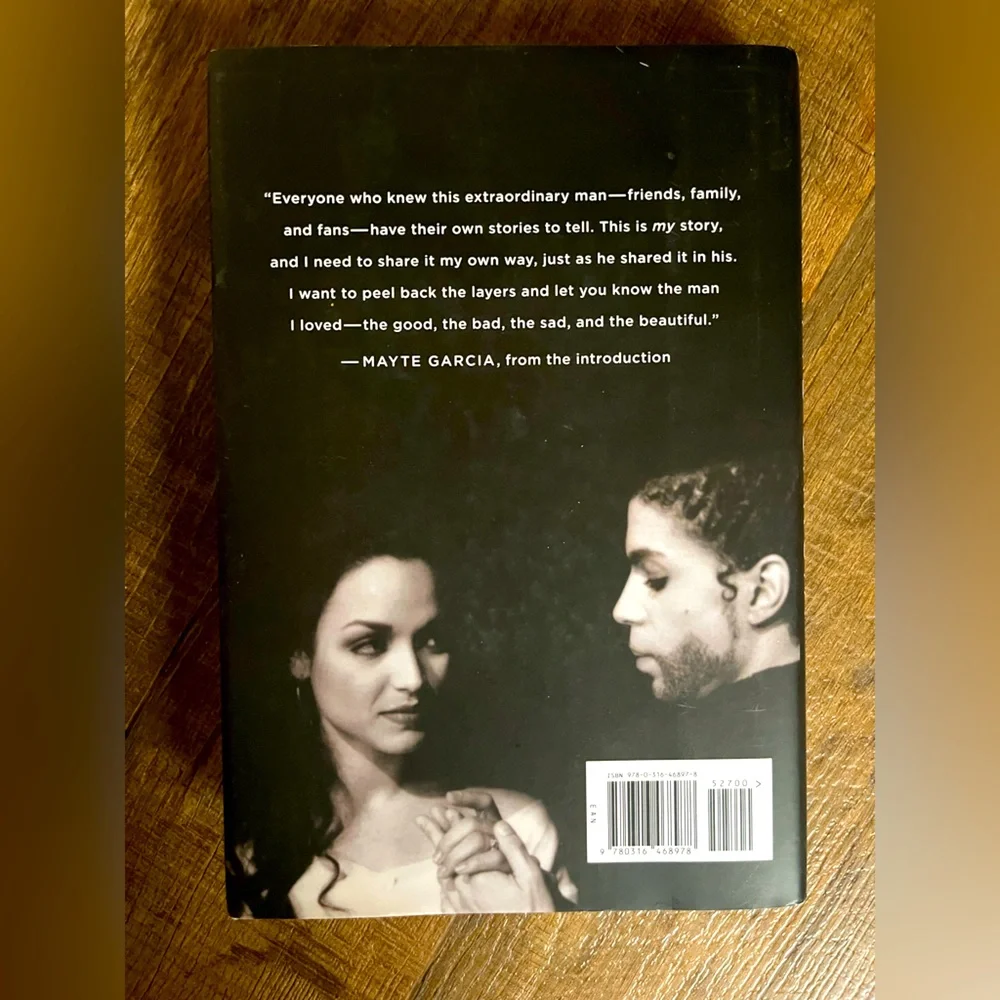 The most beautiful. My life with Prince by Mayte Garcia. Hardcover Book. NWT